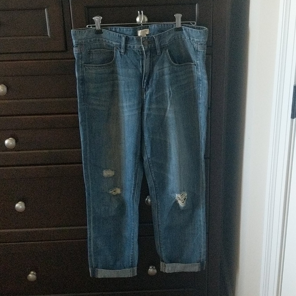 J Crew Denim Capris